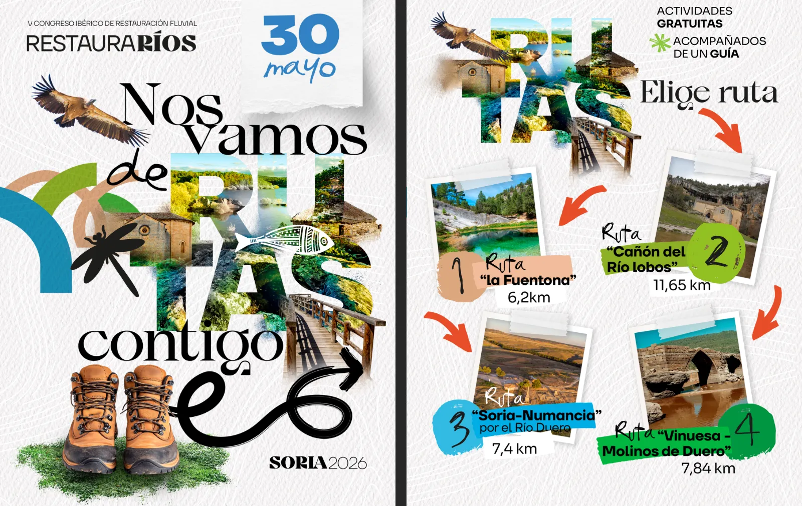La Confederación Hidrográfica programa distintas marchas gratuitas en la provincia