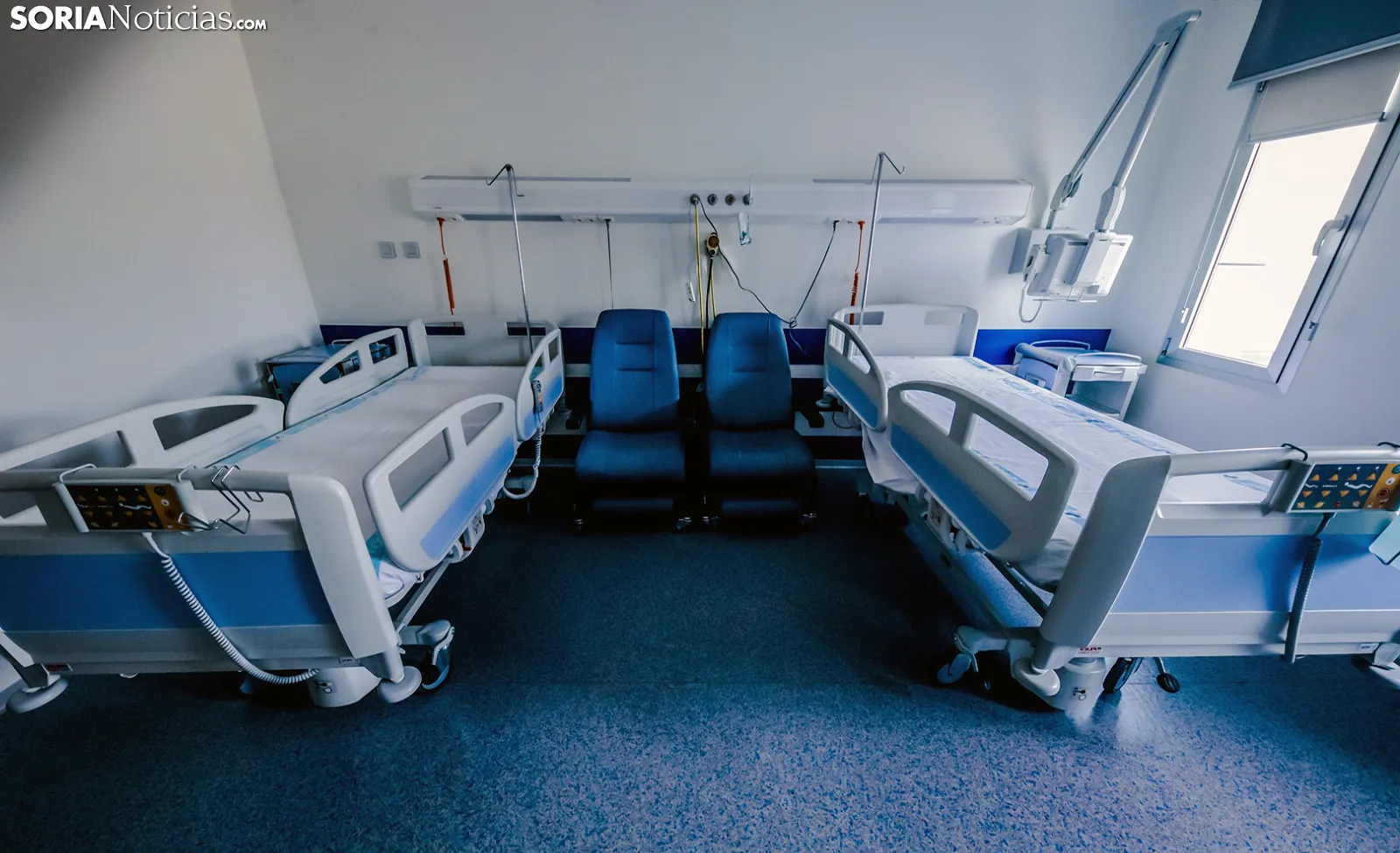 Pacientes de Soria plantan cara al pago de la televisión en el hospital