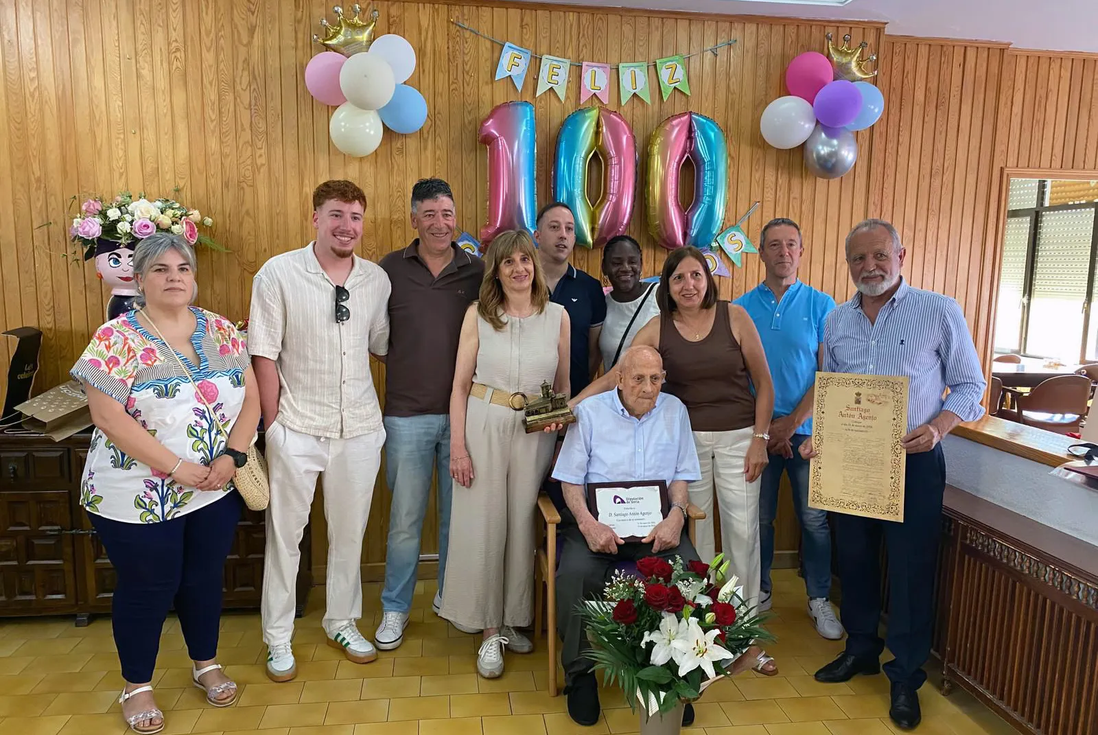 Un siglo de vida y recuerdos entre Caltojar y Almazán