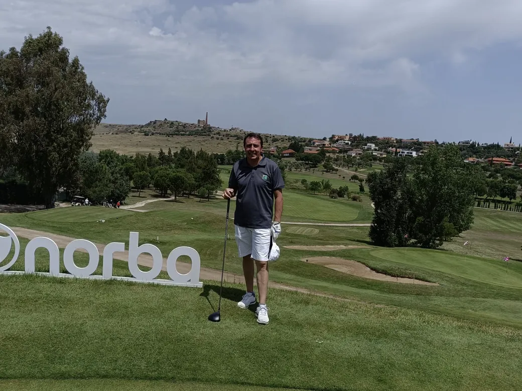 Alfredo Ciriano destaca en el Nacional de Golf de 3ª Categoría
