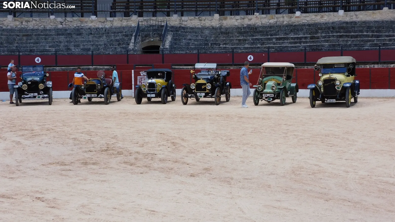 Seis coches anteriores a 1926 llegarán circulando desde Reino Unido a El Burgo de Osma para participar en un Rally internacional