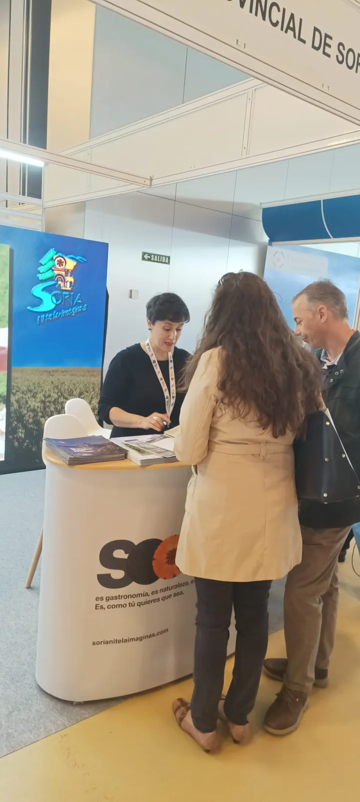 Foto 2 - Soria recupera su stand propio en la feria ARATUR para afianzar el turismo aragon&eacute;s