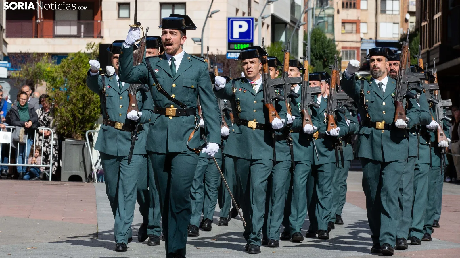 Ágreda celebra el 182º aniversario de la Guardia Civil