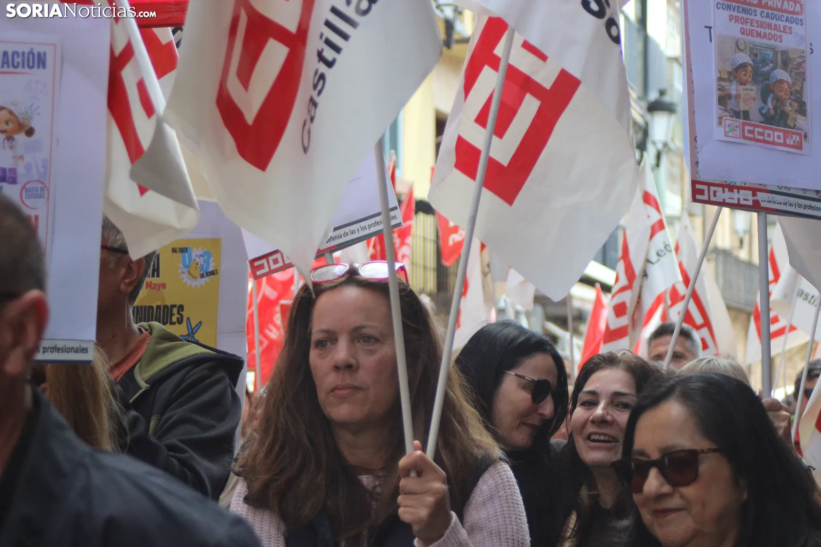 Manifestación 1 de mayo en Soria