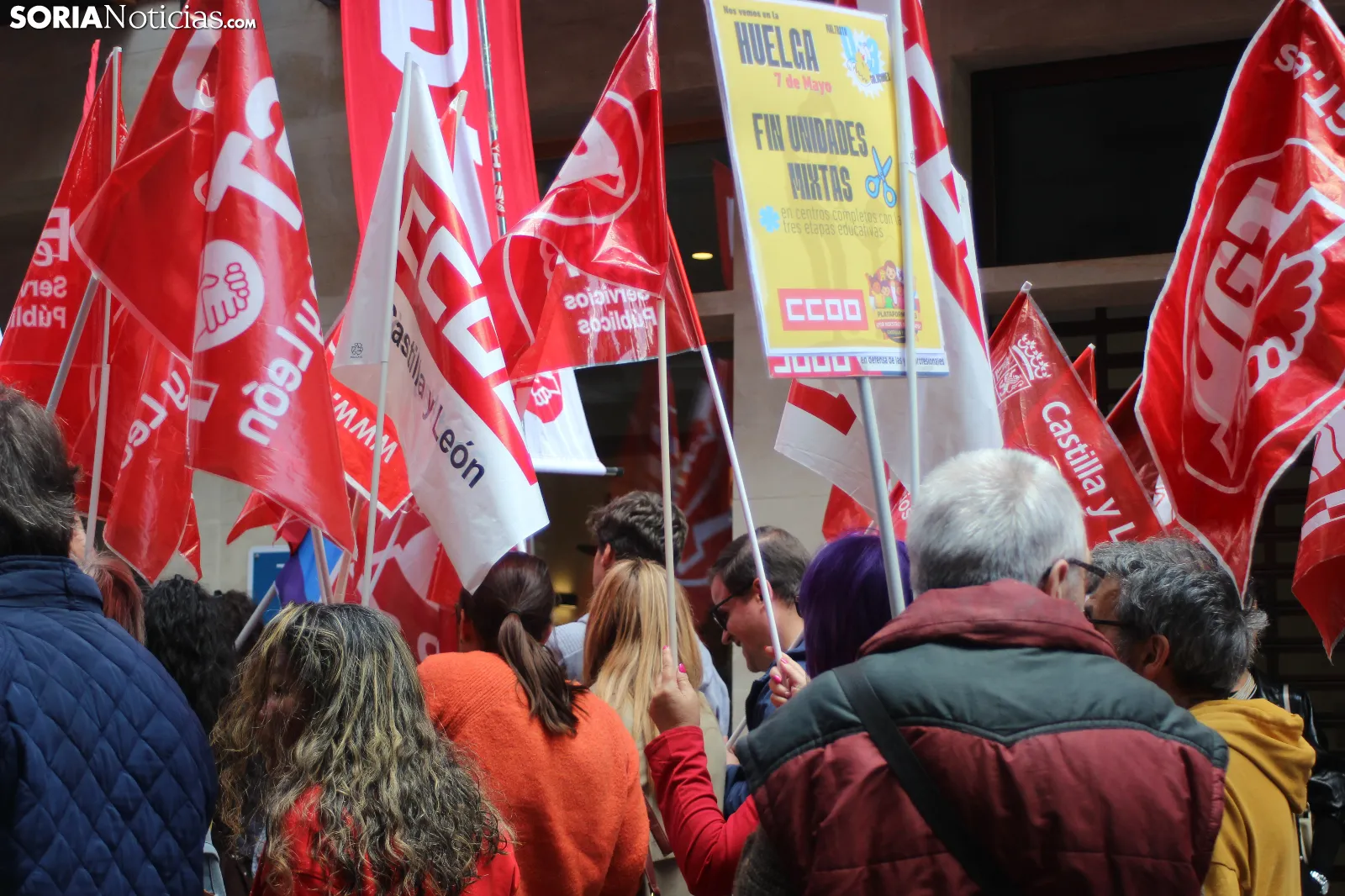 Manifestación 1 de mayo en Soria
