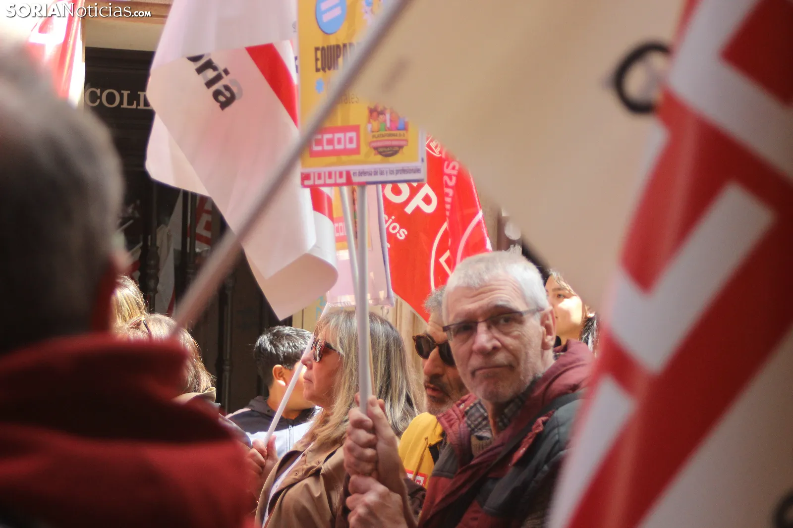 Manifestación 1 de mayo en Soria