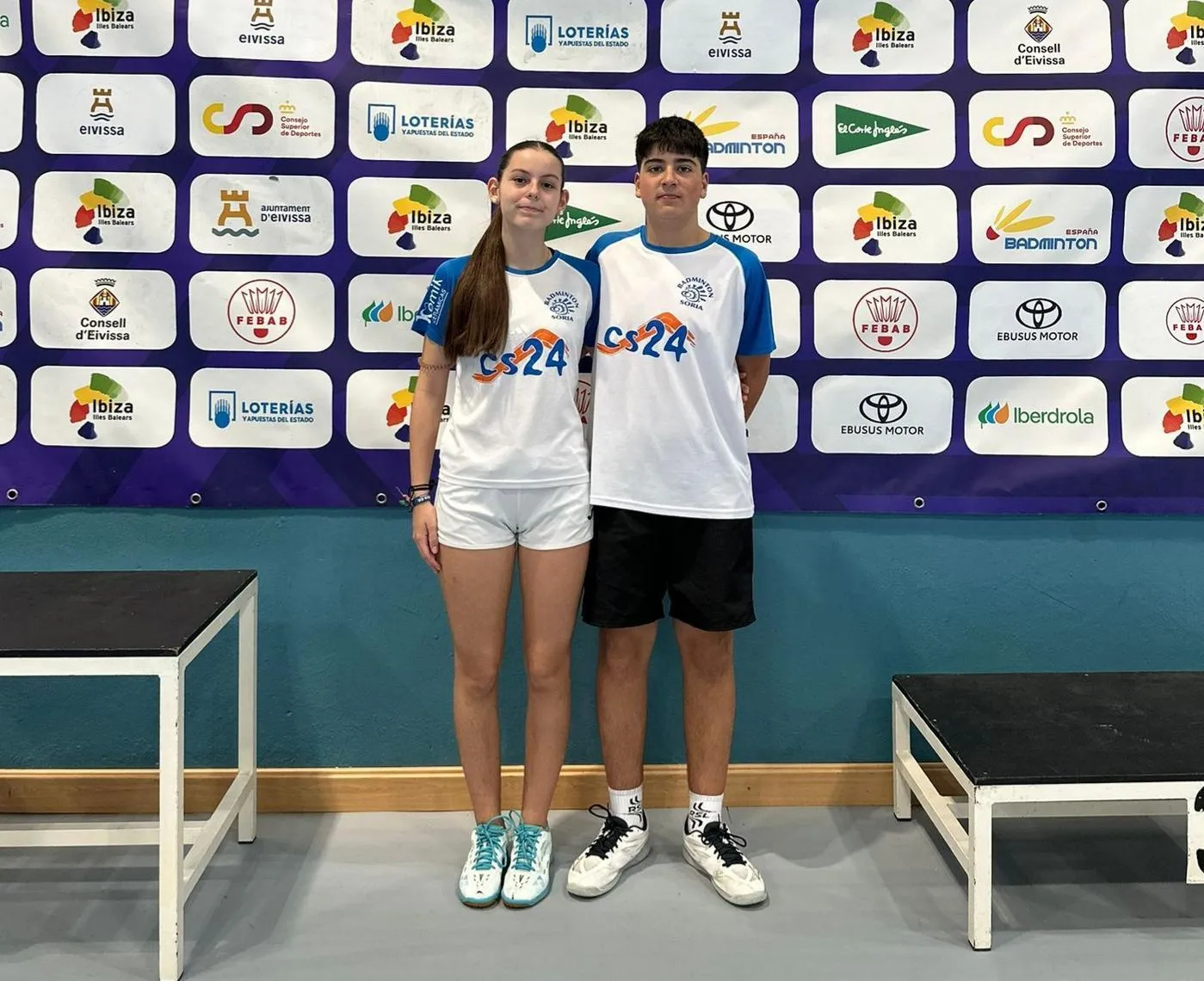 El Bádminton Soria-CS24 busca medallas en Gijón y Palma