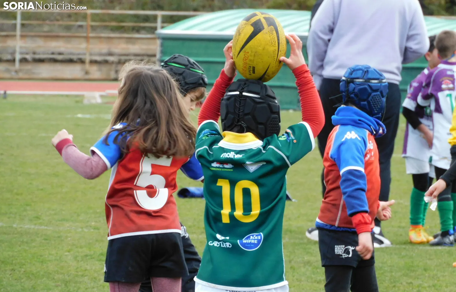 Torneo Caja Rural Escuelas de Rugby en Los Pajaritos Soria