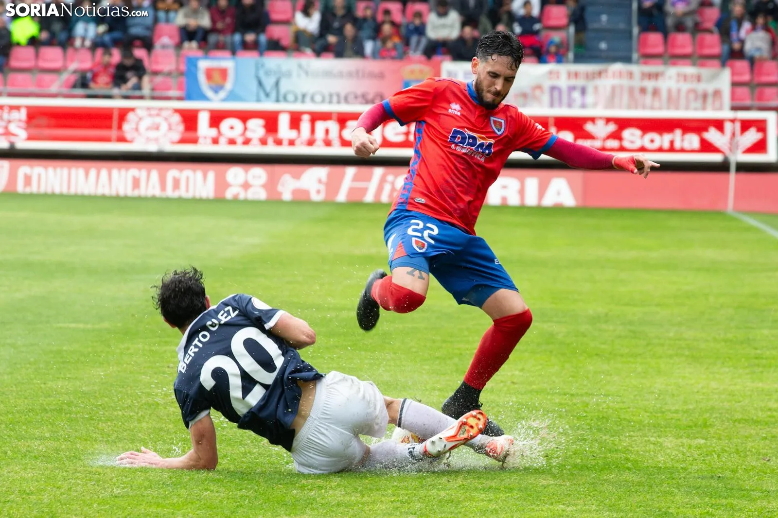 Crónica del C.D. Numancia 1-0 Marino de Luanco: Los rojillos certifican el play off