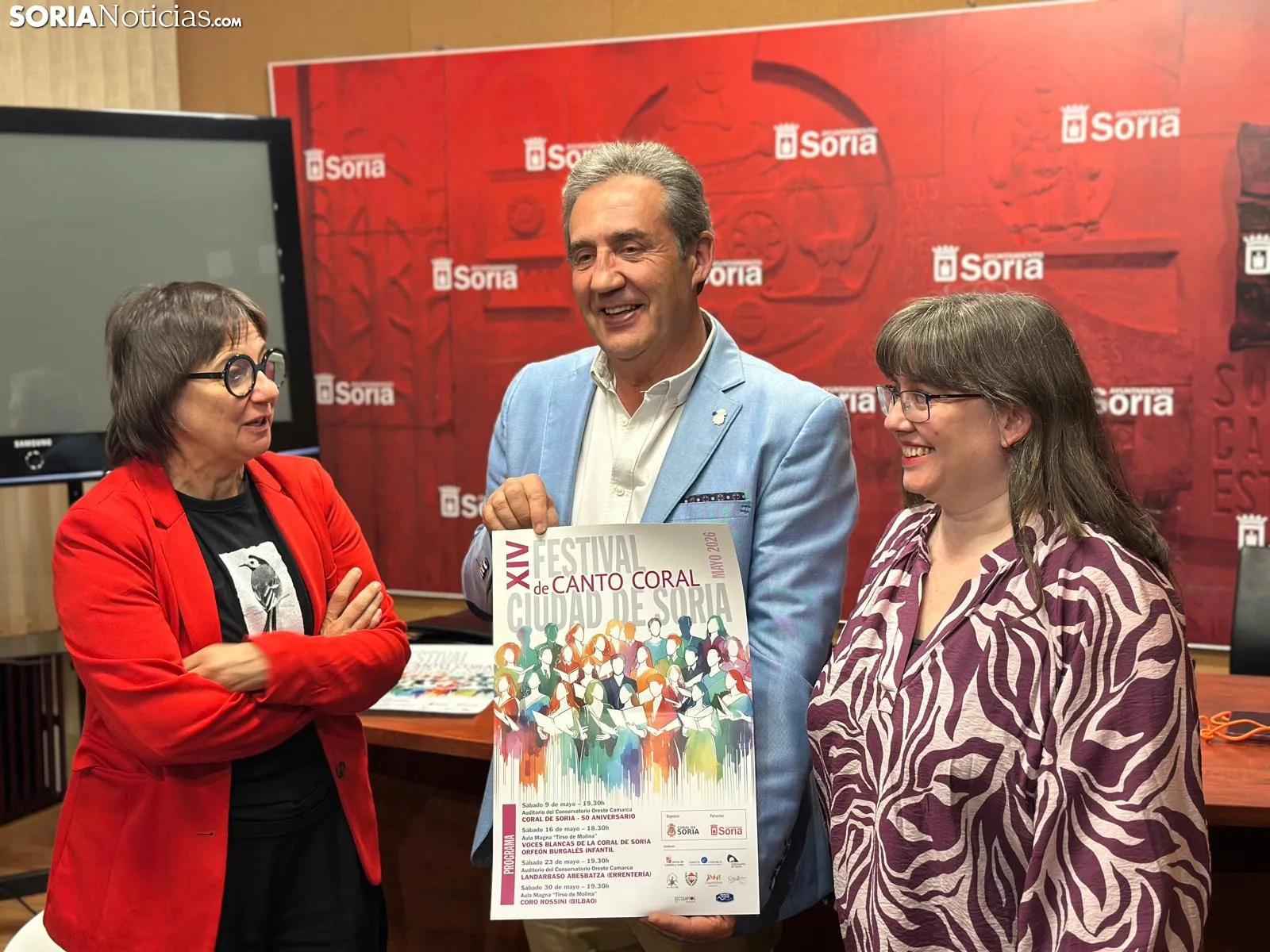 Del medio siglo de vida de la Coral a unos referentes internacionales: Llega el XIV Festival de Canto Coral Ciudad de Soria