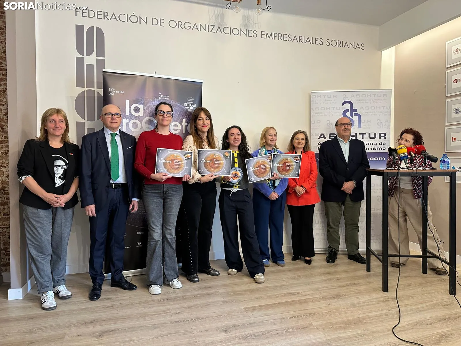 Los ganadores de las Jornadas de la Croqueta