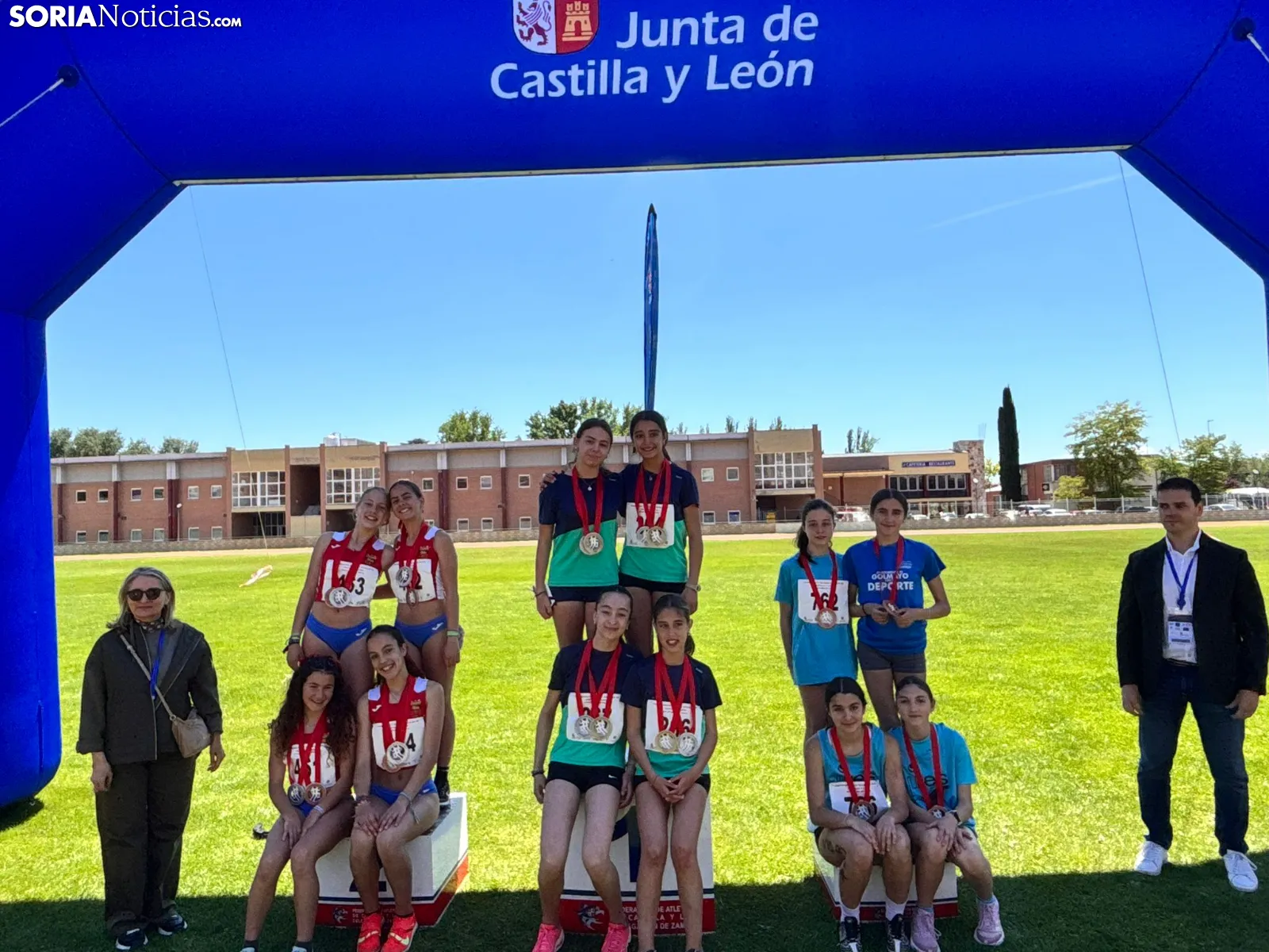 Foto 2 - El atletismo soriano brilla en el Campeonato de Castilla y Le&oacute;n en Edad Escolar