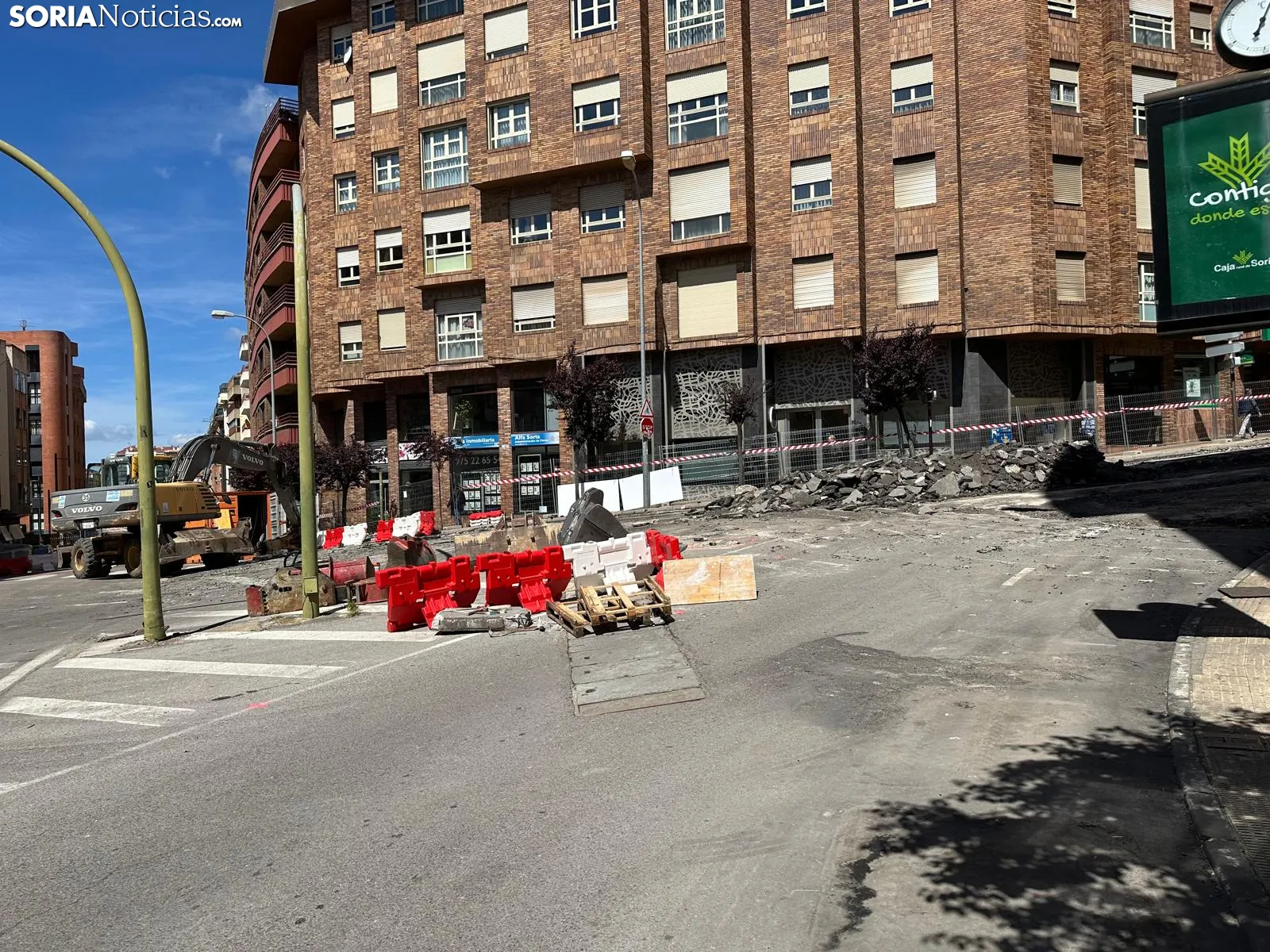 Guía para no perderte con la nueva rotonda de la Plaza del Rosario