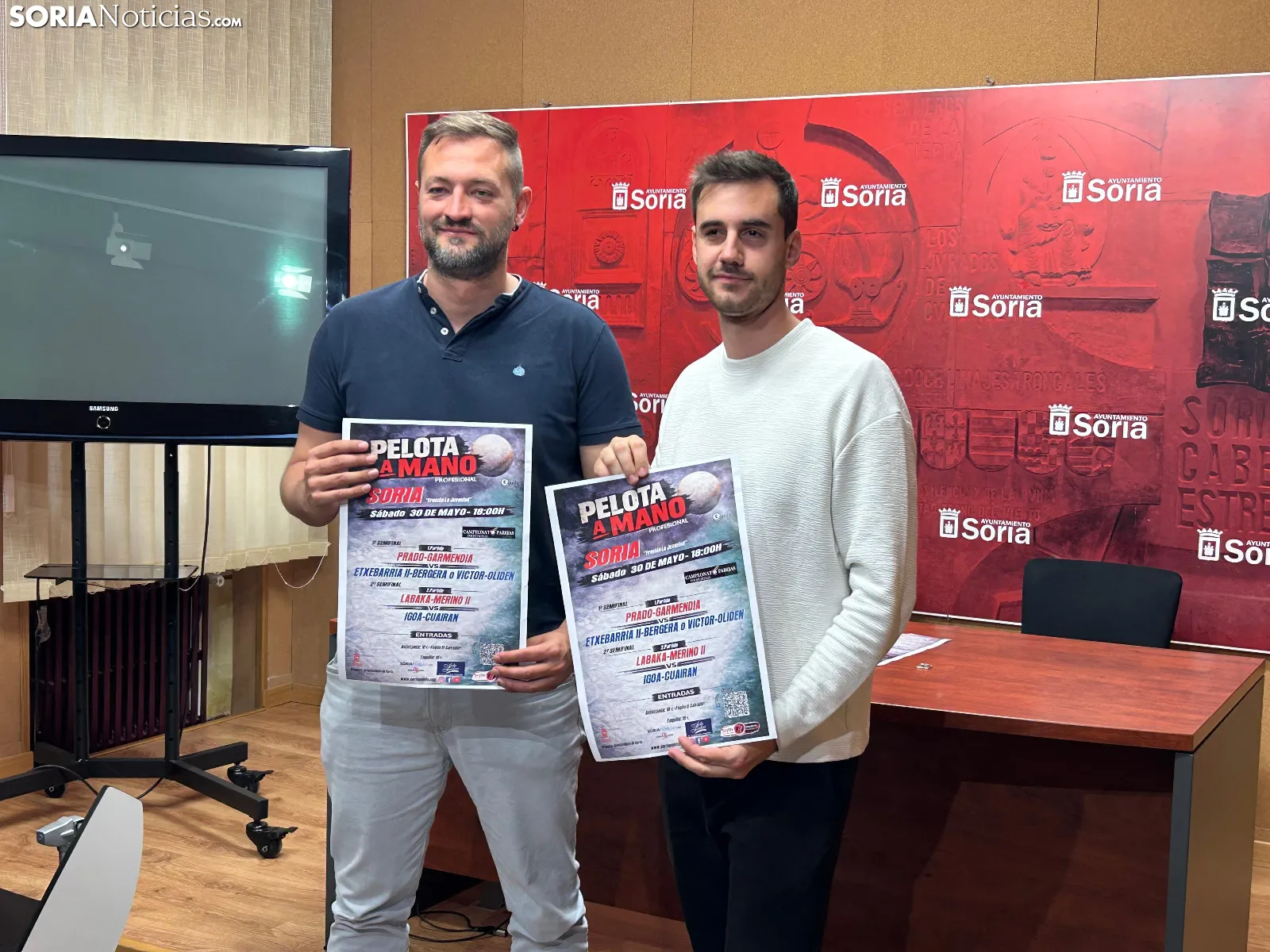 Los pelotaris más laureados de GARFE aterrizan en Soria para disputar unas semifinales apasionantes
