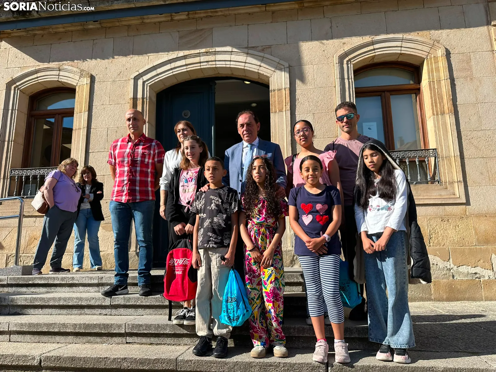 Los informadores turísticos más jóvenes presentan en la Diputación un innovador proyecto para Campos de Gómara