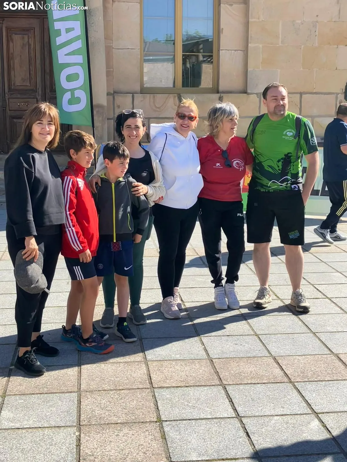 Foto 2 - Deporte y compromiso en la VII Marcha de Covaleda por ASPACE