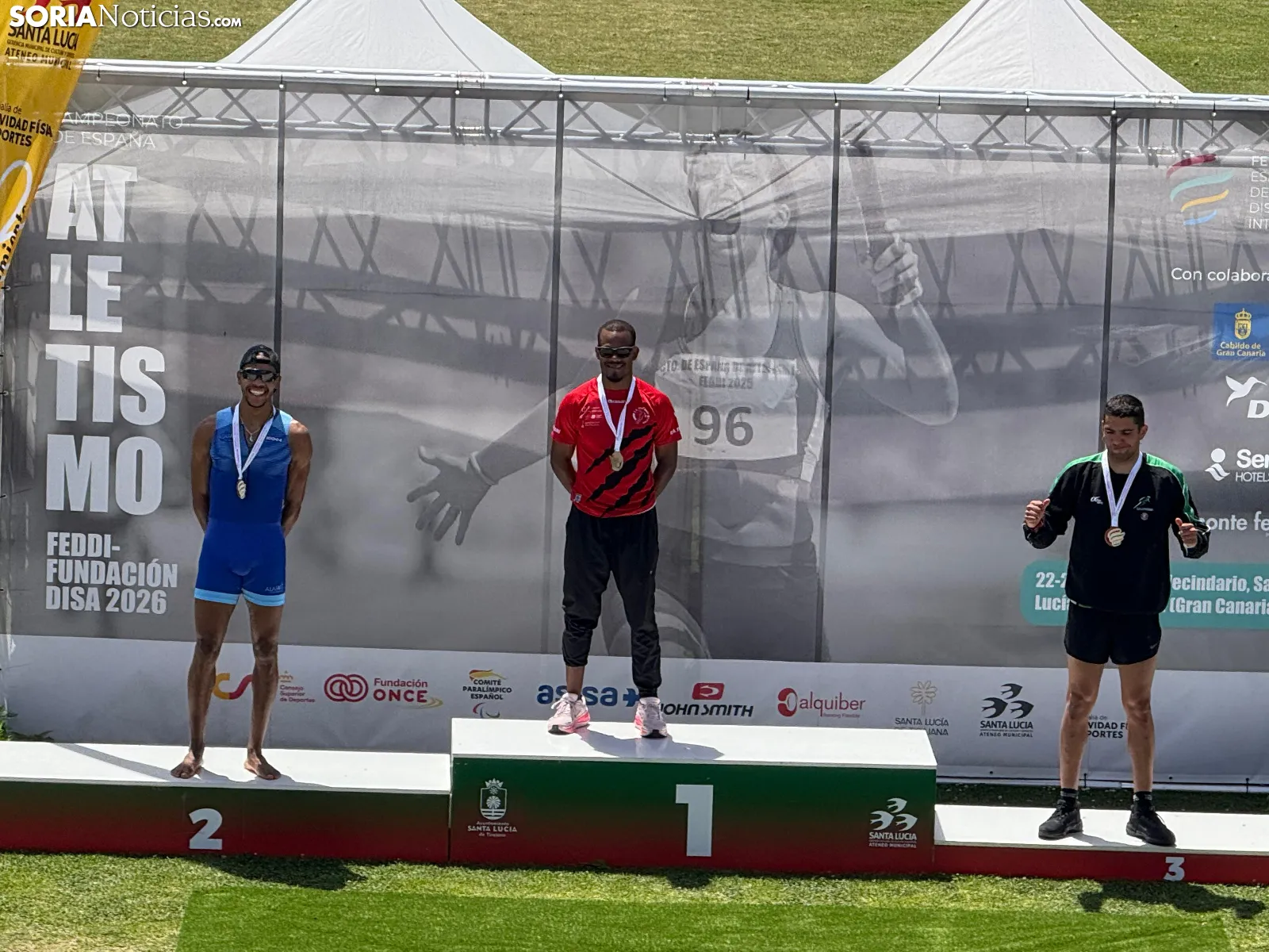 David José Pineda revalida su corona: Campeón de España de 400m en el Nacional FEDDI