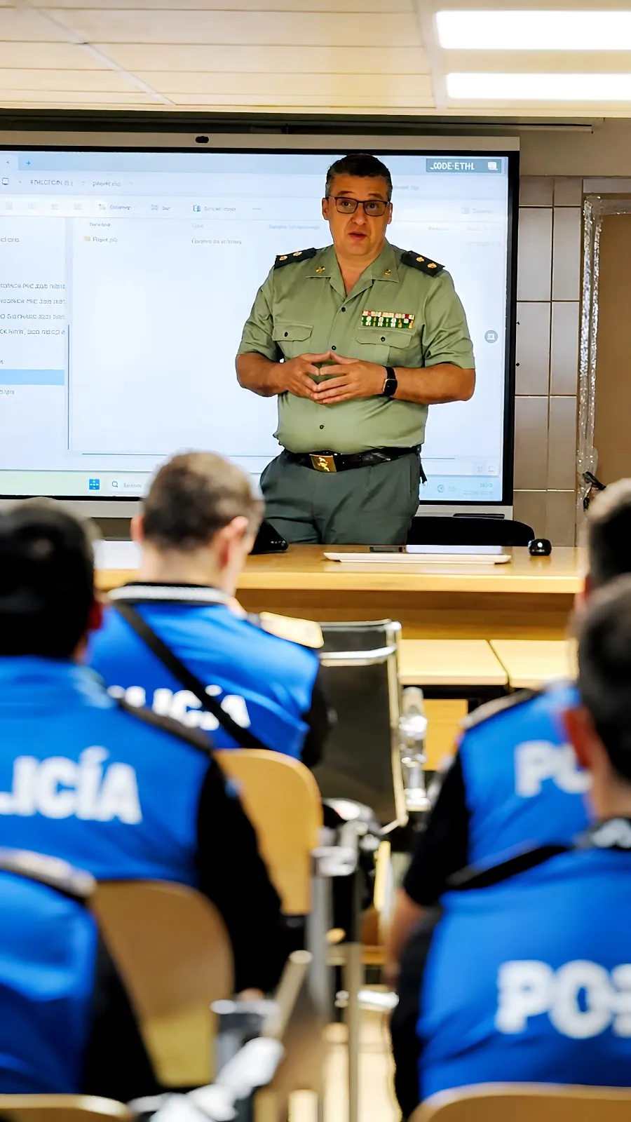 Foto 2 - La Guardia Civil forma a las Polic&iacute;as Locales de Soria en seguridad y normativa