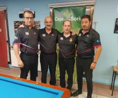 Foto 3 - El CA Numancia de Billar asegura su permanencia en Primera tras vencer 8-0 al Sant Adri&aacute;