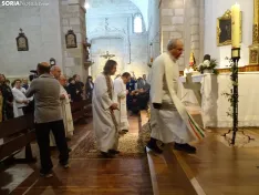 Una imagen del acto litúrgico este sábado. /PC