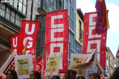 Manifestación 1 de mayo en Soria