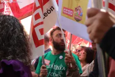 Manifestación 1 de mayo en Soria