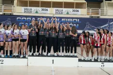 Foto 4 - Los clubes sorianos conquistan seis medallas en la Copa Castilla y Le&oacute;n de voleibol