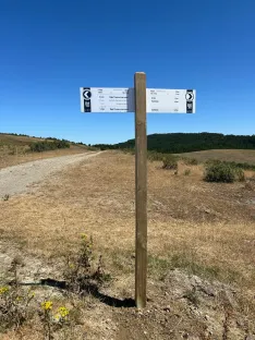 Foto 4 - 'Ovejas' blancas y negras gu&iacute;an a los senderistas en la nueva ruta de 269 kil&oacute;metros por Tierras Altas