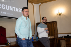 Foto 5 - Soria Noticias llega al IES Antonio Machado con una charla sobre periodismo, algoritmo y fake news