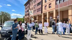 Imágenes de la protesta de hoy. | CESM
