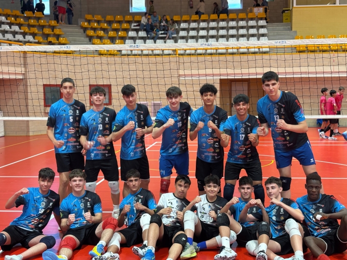 La cantera del Río Duero Voley busca coronar la temporada en los Campeonatos de España