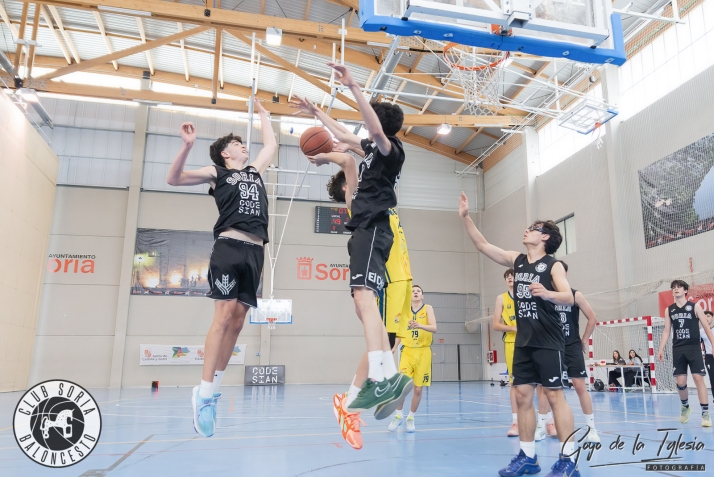 Cara y cruz para la cantera del Club Soria Baloncesto en la Final Four de Segunda División