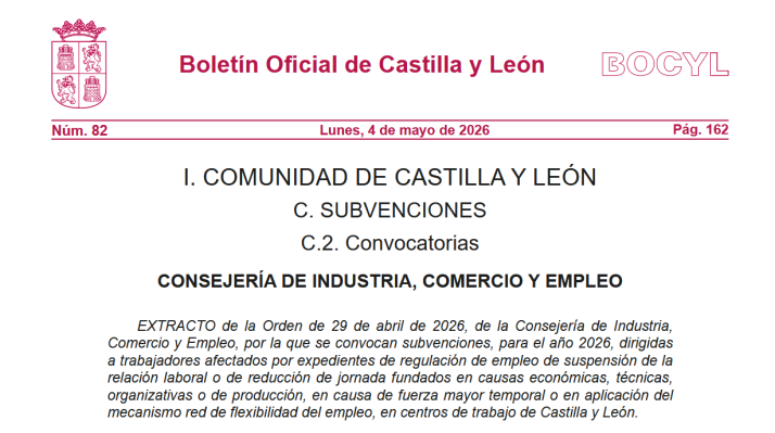 La Junta moviliza fondos para empleados en ERTE con aportaciones de hasta 3.000 euros