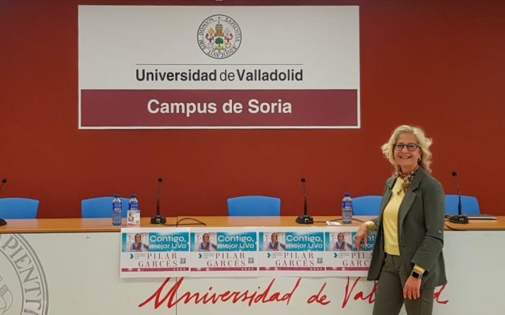 Pilar Garcés ya es oficialmente la primera mujer en gobernar la Universidad de Valladolid