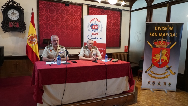 El Ejército de Tierra difunde en Soria la contribución española a la independencia de EE. UU.