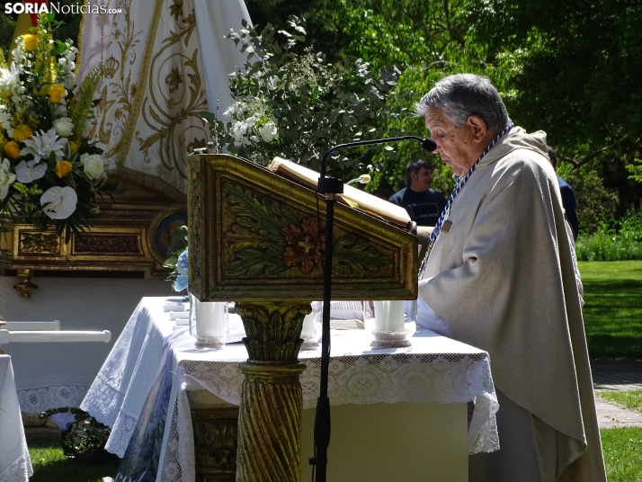 Una imagen de esta mañana de domingo en la campa de Olmacedo. /PC