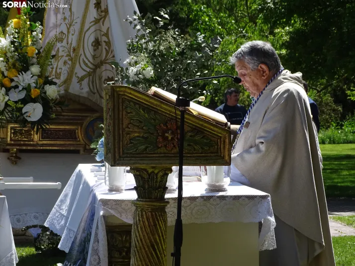 Una imagen de esta mañana de domingo en la campa de Olmacedo. /PC