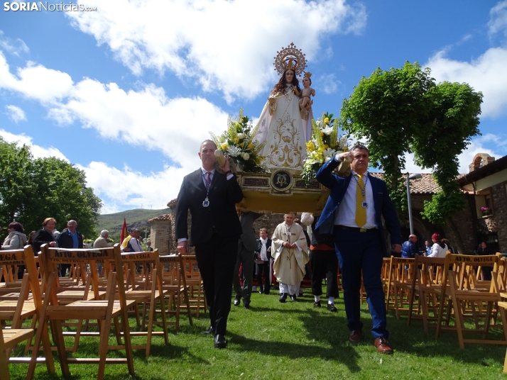 Una imagen de esta mañana de domingo en la campa de Olmacedo. /PC