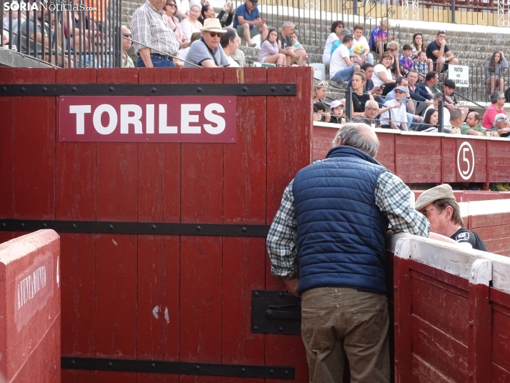 Una imagen de la plaza de toros esta mañana de sábado. /PC