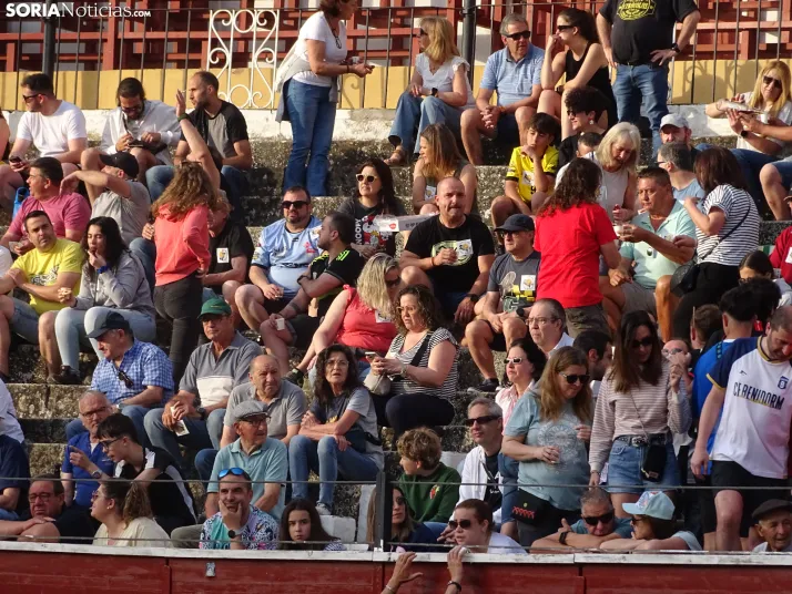Una imagen de la plaza de toros esta mañana de sábado. /PC