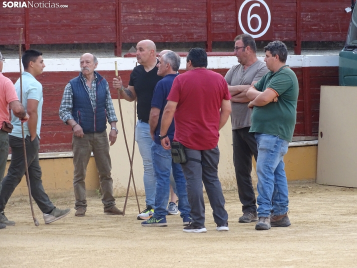 Una imagen de la plaza de toros esta mañana de sábado. /PC