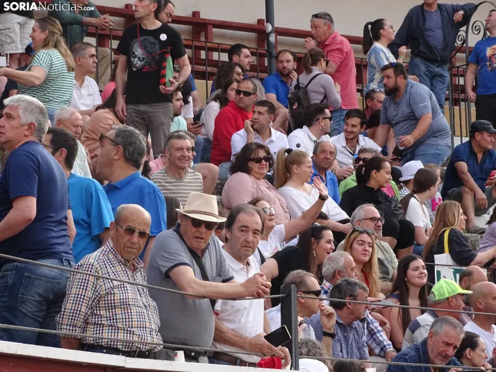 Una imagen de la plaza de toros esta mañana de sábado. /PC