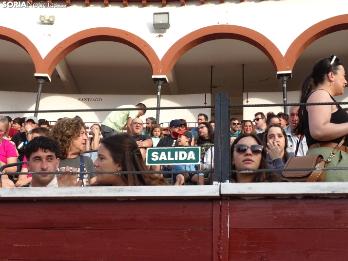Una imagen de la plaza de toros esta mañana de sábado. /PC