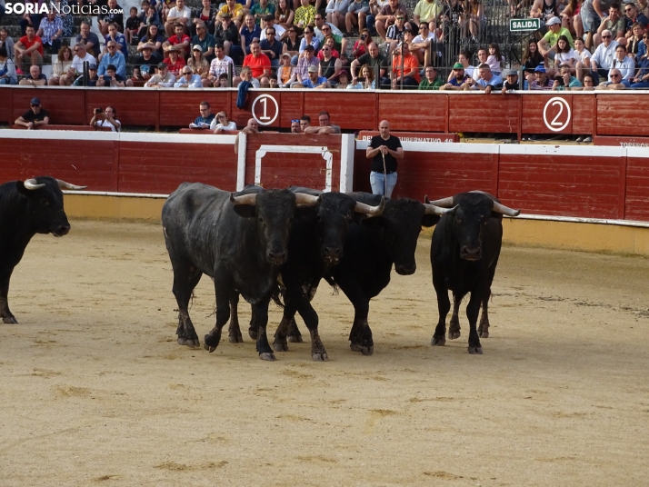 Una imagen de la plaza de toros esta mañana de sábado. /PC