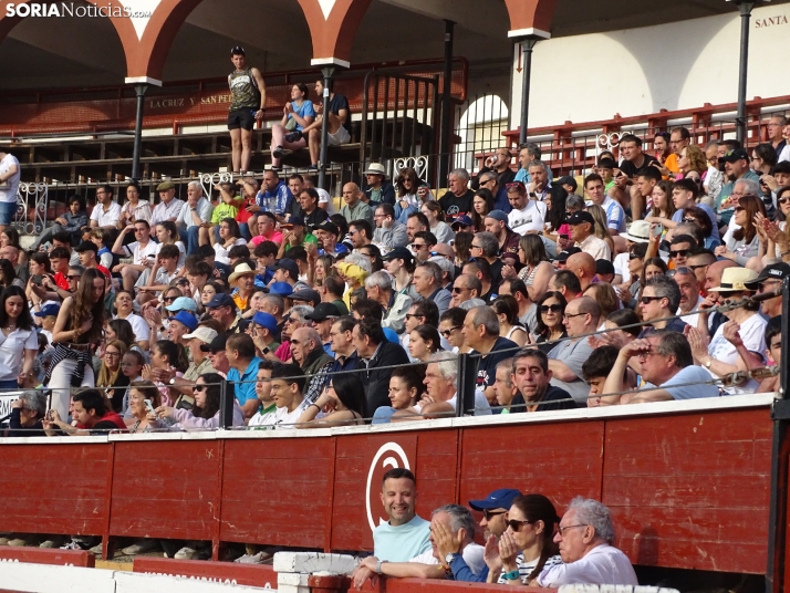 Una imagen de la plaza de toros esta mañana de sábado. /PC