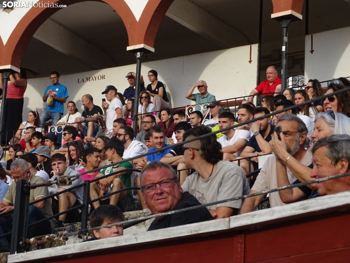 Una imagen de la plaza de toros esta mañana de sábado. /PC