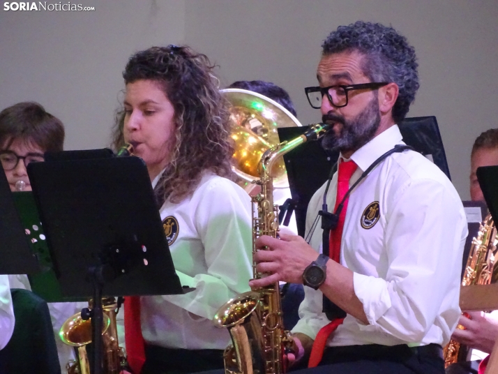 Una imagen del concierto este domingo de la Banda. /PC