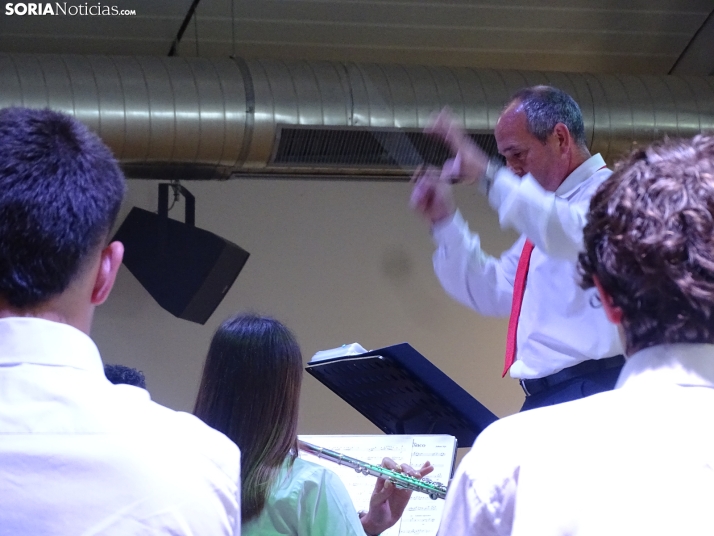 Una imagen del concierto este domingo de la Banda. /PC