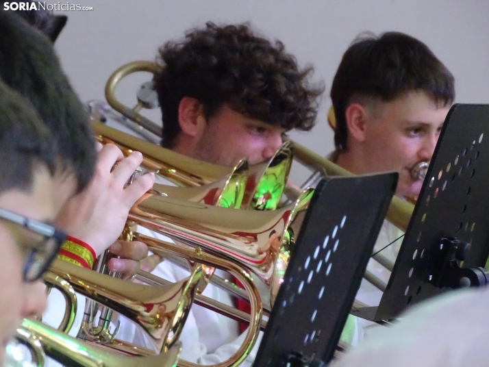 Una imagen del concierto este domingo de la Banda. /PC
