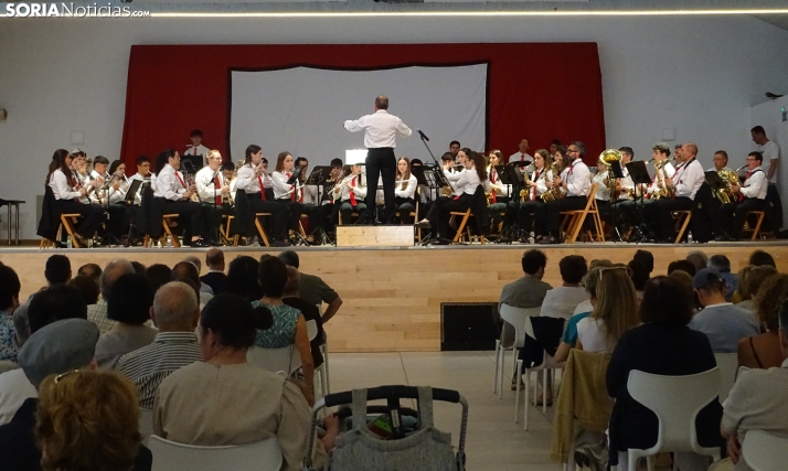 Una imagen del concierto este domingo de la Banda. /PC